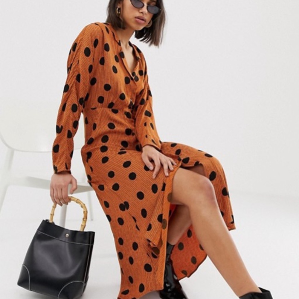 Mango • Polka Dot Dress